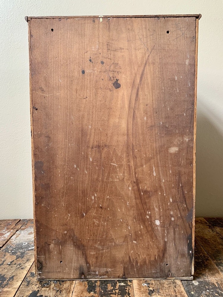Vintage Wood Lab/Microscope Tool Cabinet