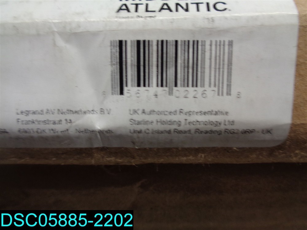 Middle Atlantic - U1 Universal Rack Shelf Isp