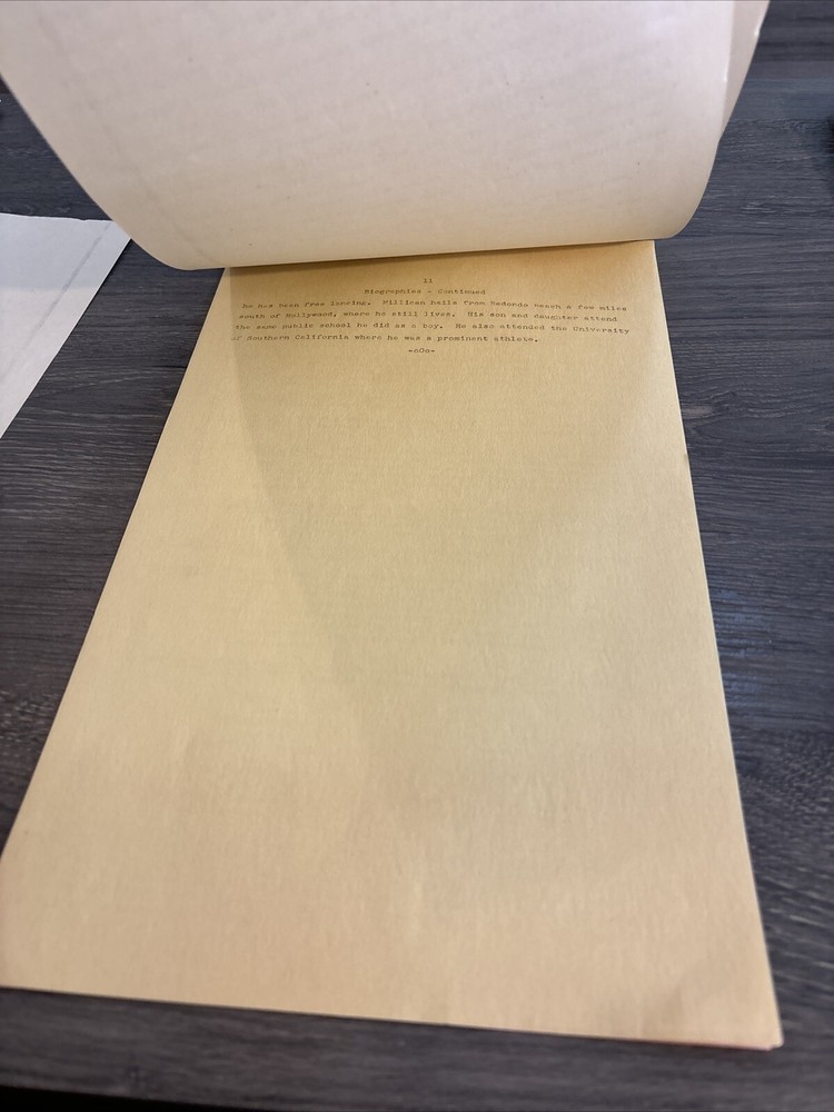 1949 The Dalton Gang Script Not Complete (G)
