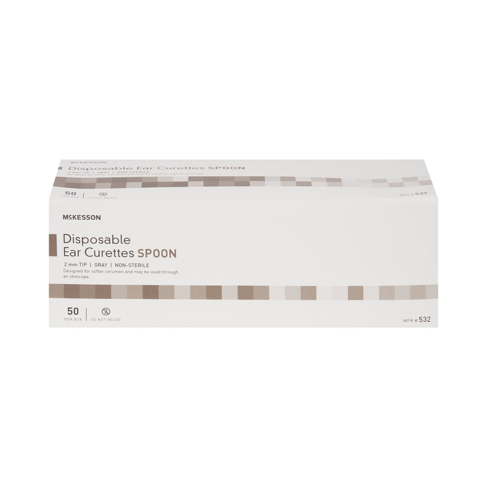 McKesson Ear Curette Disposable 532 50 Ct