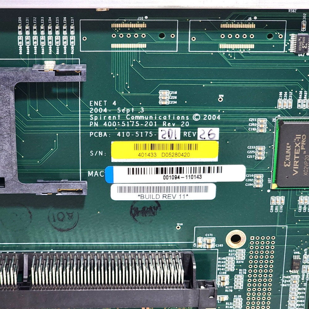 Spirent Adtech AX/4000 400-5175-201 REV.20 Controller Module USED.