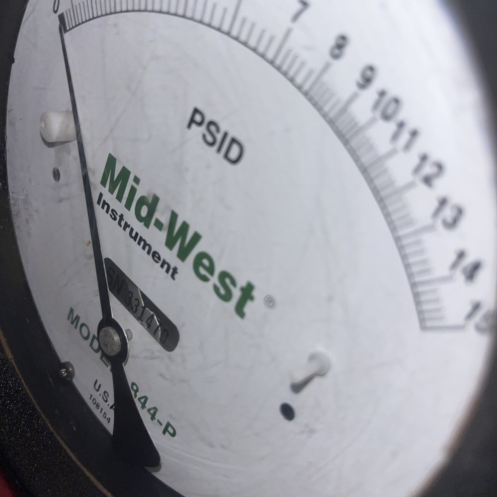Midwest Backflow Test Gauge 844-p