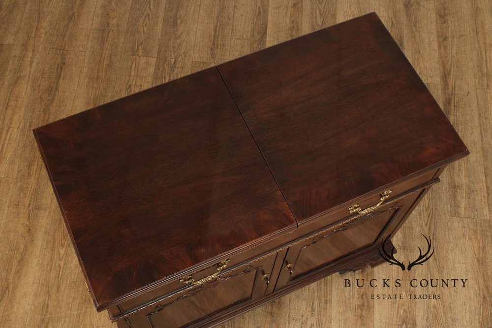 Henredon 'Rittenhouse Square' Mahogany Flip-Top Server