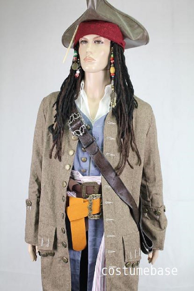 Jack Sparrow BALDRIC Sword Belt Pirate Captain props