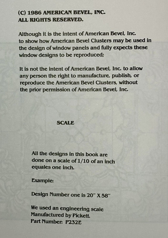 American Bevel Beveled Clusters (AB100)