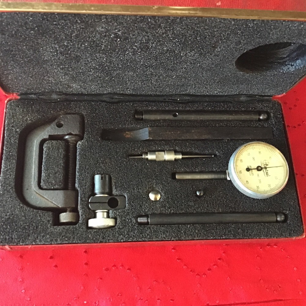 Central Tool Co 6400 Clamp Type Dial Indicator Set, Made in USA