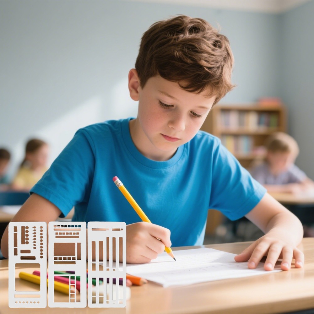 Handmade Flexible Record Template, Reusable Planner Stencils for Journaling ﻿