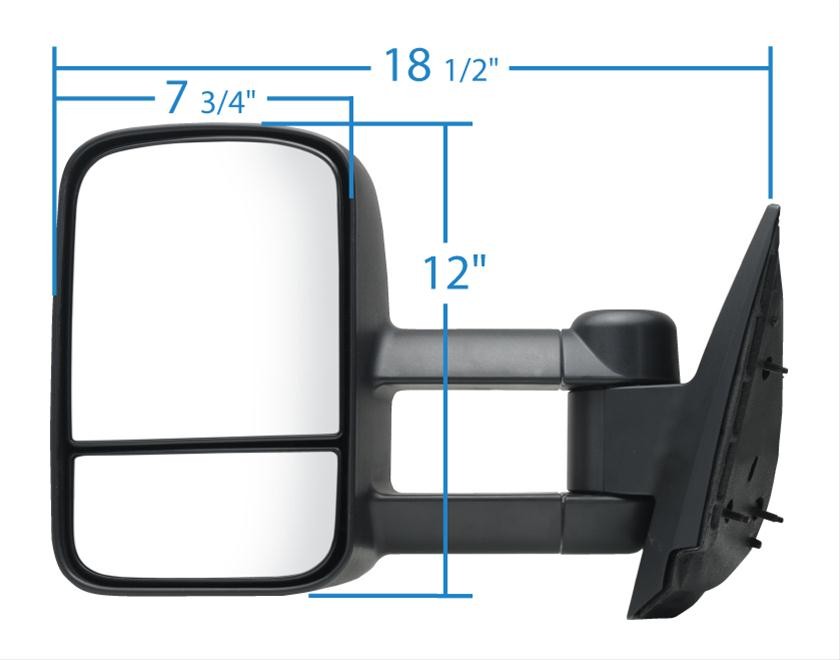 K Source Side View Mirror 62078G