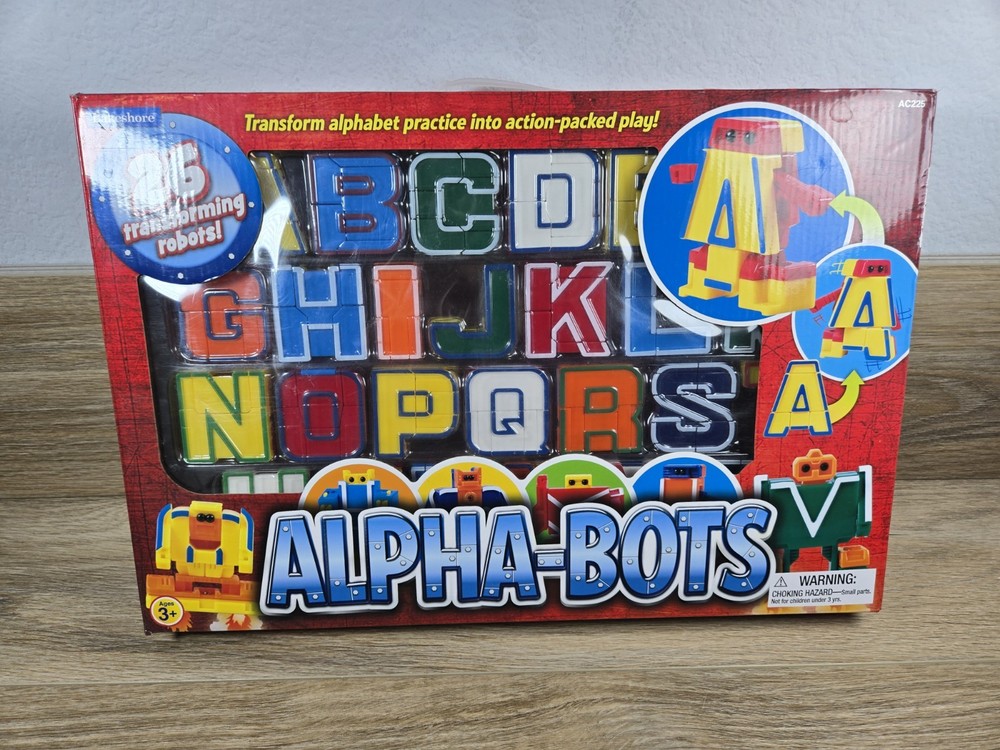 Alpha Bots Alphabot Lakeshore Learning Replacement Transforming Letters *U PICK*
