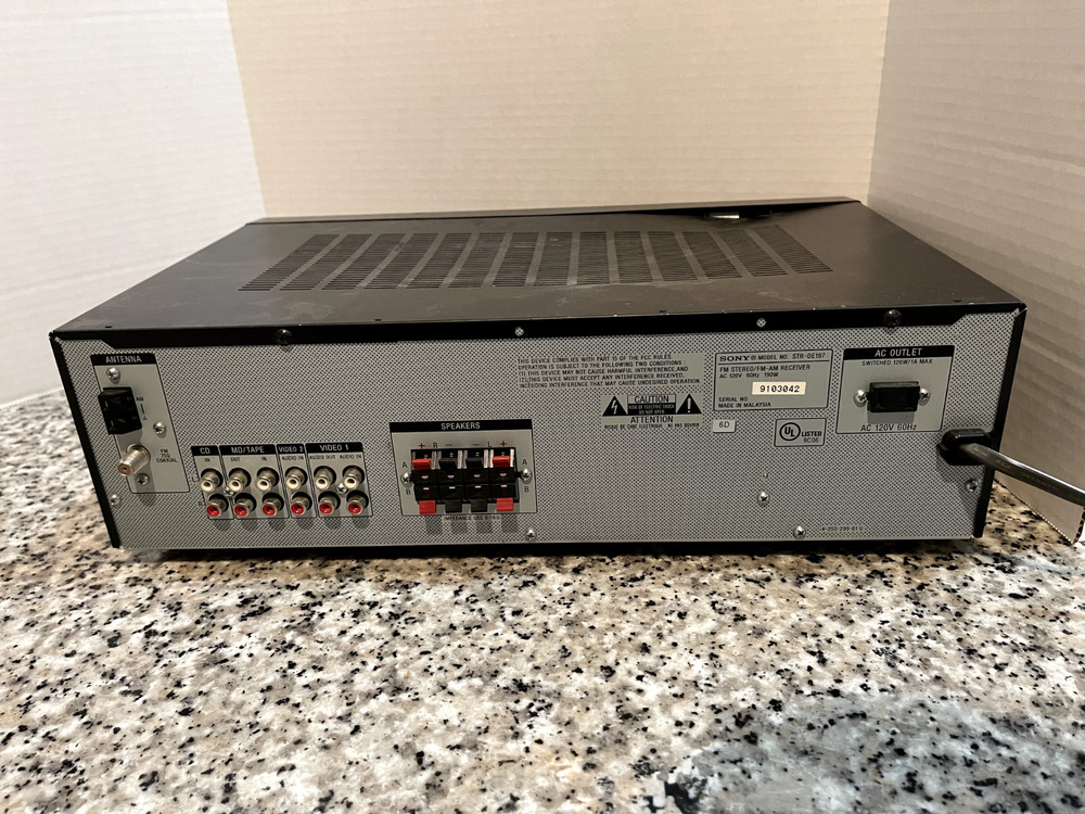 Sony STR-DE197 AM/FM Receiver