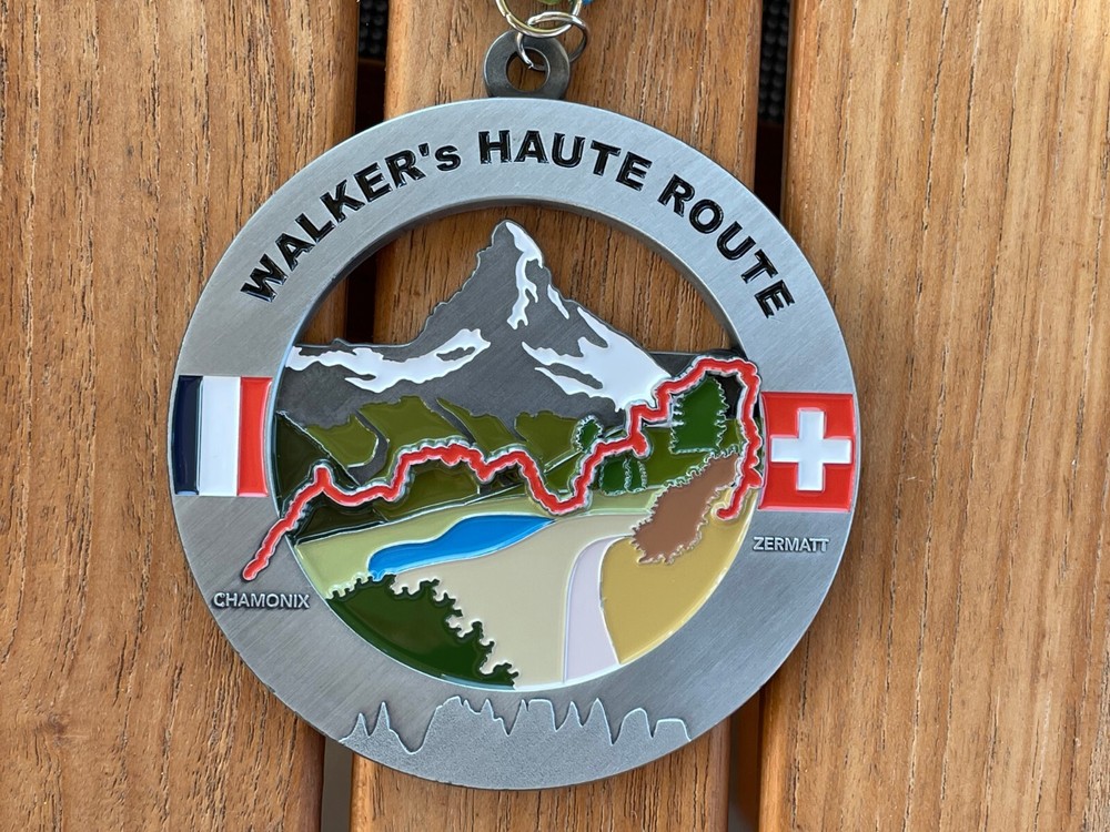 Walkers Haute Route Medal