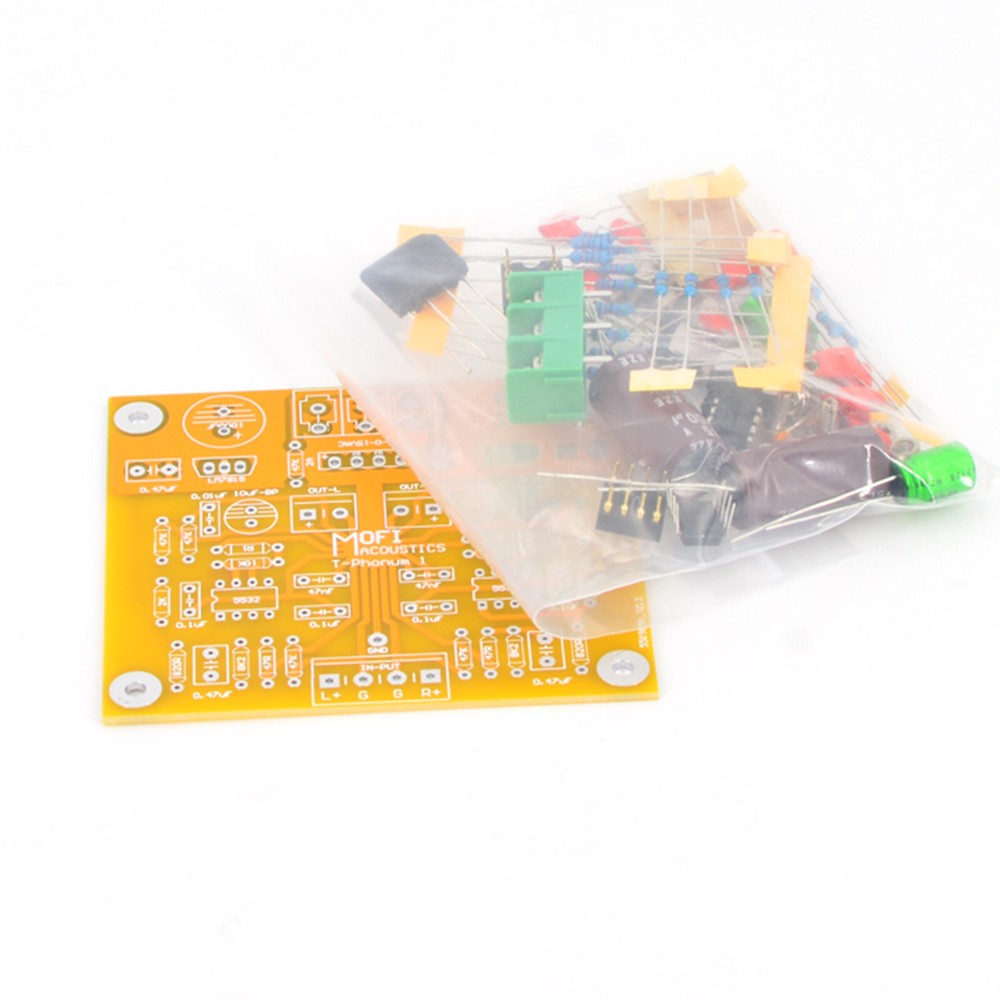 1pc T-Phonum 1 MM Phono Amplofier RIAA Kit DIY