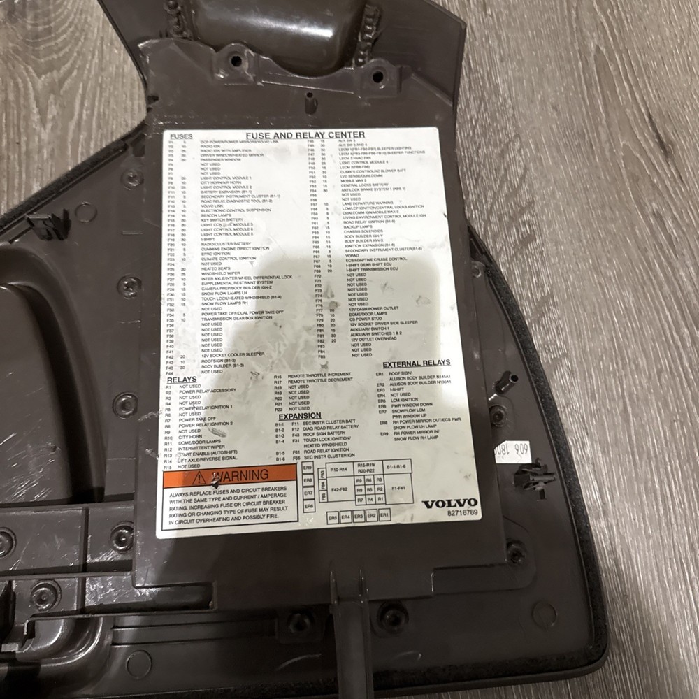Volvo VNL Dash Panel | P/N: 20521627