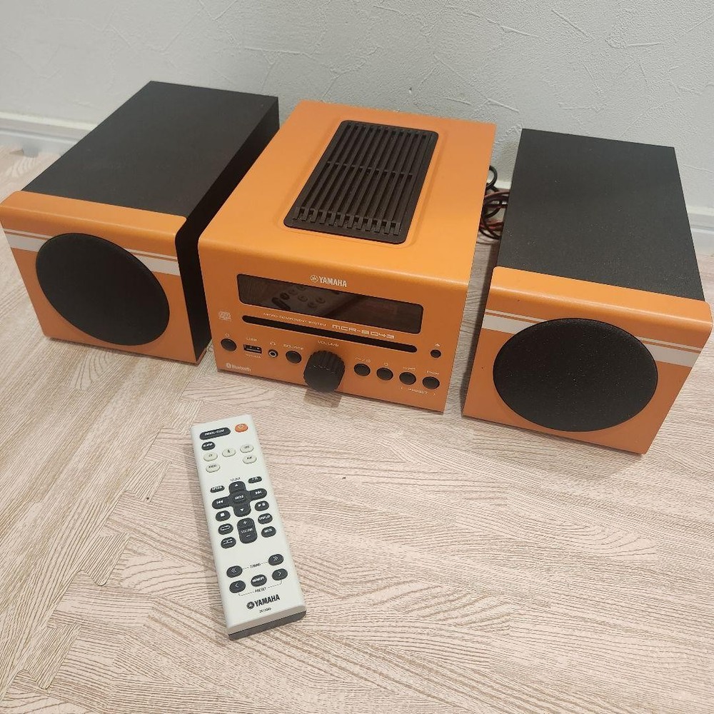 YAMAHA MCR-B043 Orange CD USB Bluetooth Micro Component Stereo System JapanY