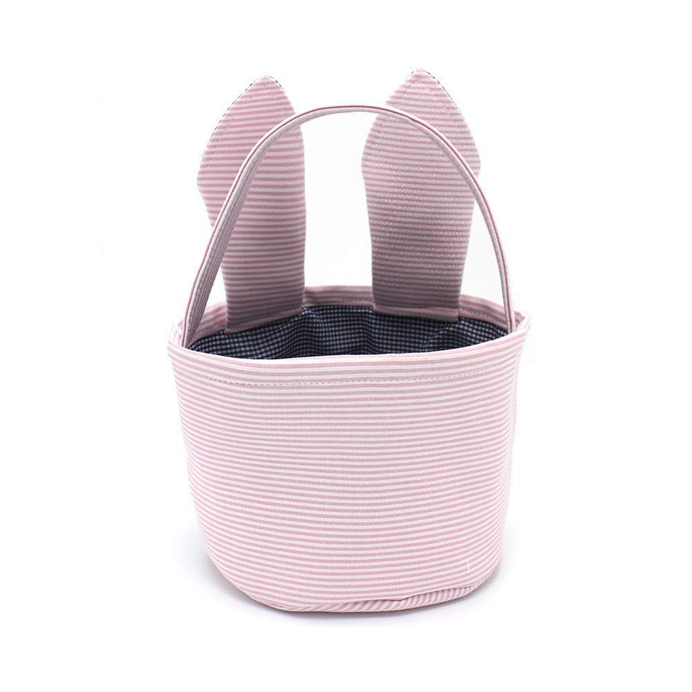 Lxitol Easter Baskets Easter Bunny Ears Bags - Easter Egg Bunny Bucket for Ki...