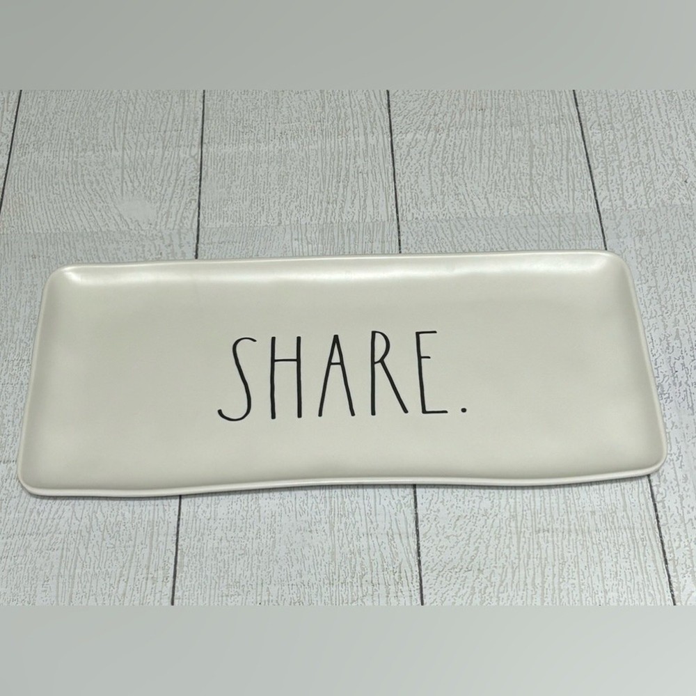 RAE DUNN Ivory Serving Tray Share