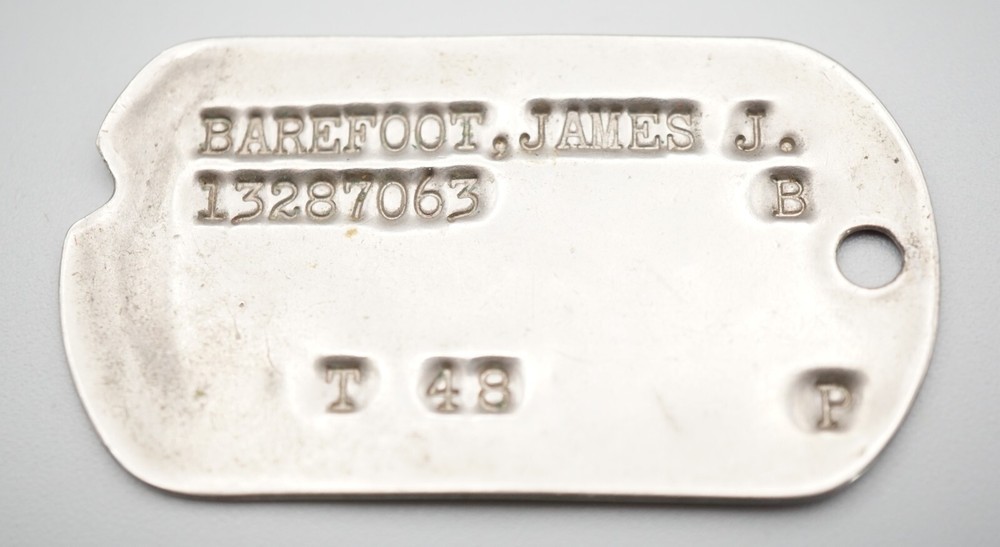 Post WWII - Pre-Korean War 1948 Army Dog Tag T 48