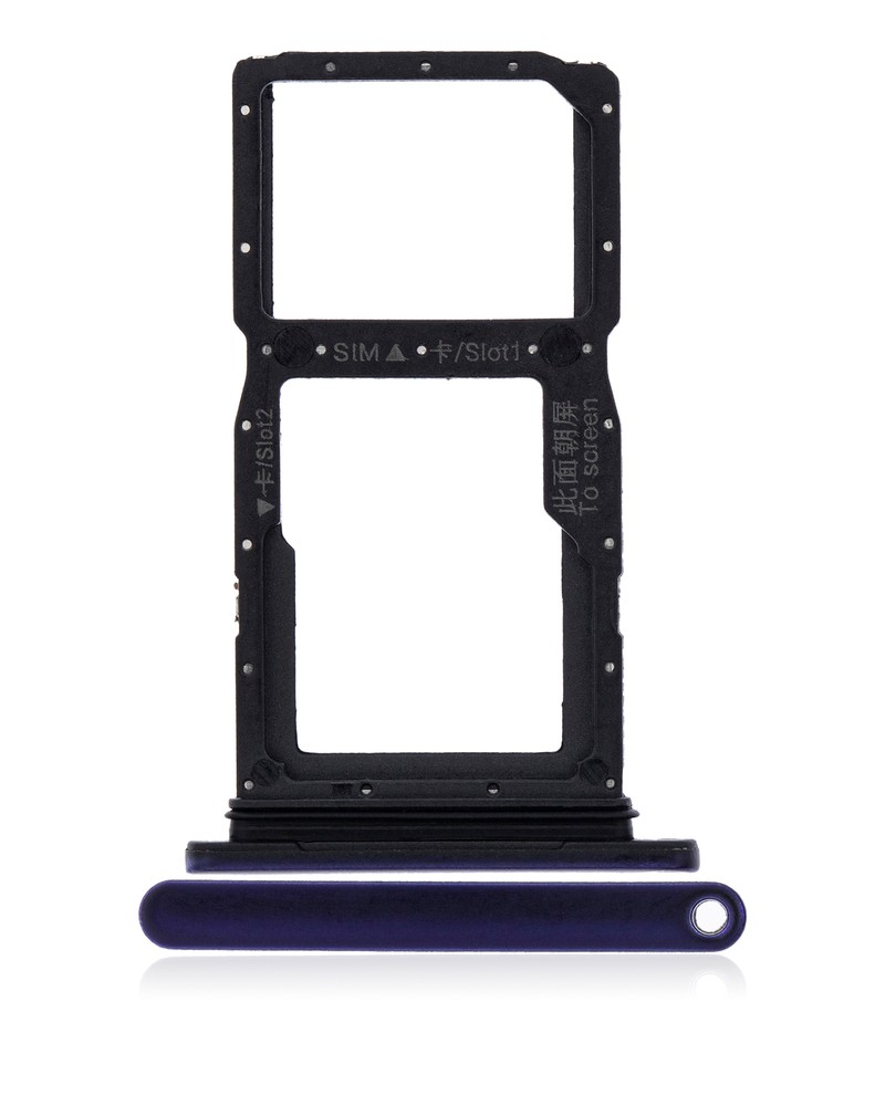 Replacement Sim Card Tray Compatible For Huawei Y9S (Phantom Purple)
