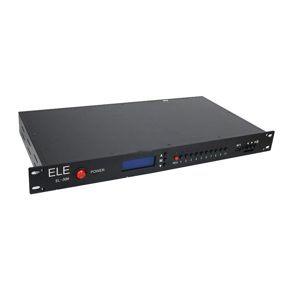 ELE EL-30H FM Broadcast Transmitter FM Transmitter with RDS and Power Amp Modugq