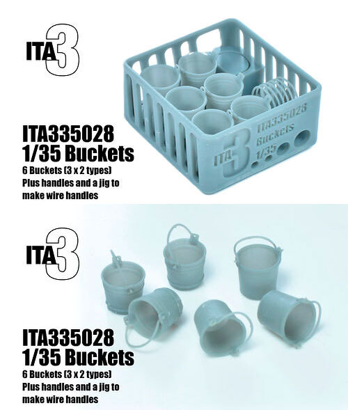 Inside the Armour 1/35 Buckets (6pcs)