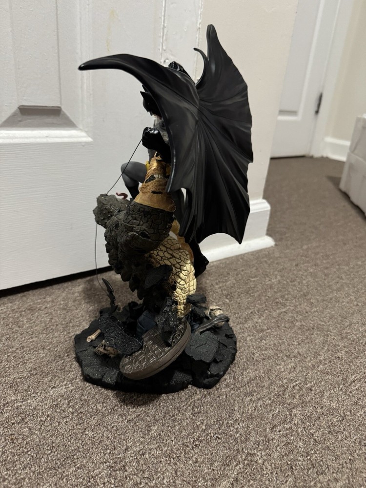 Batman And Killer Croc Second Edition Full Size Statue