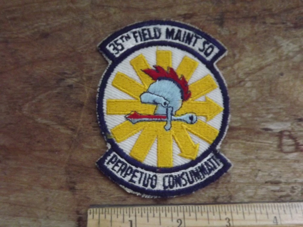 USAF 35th Field Maintenance Squadron Patch - INV# C1159