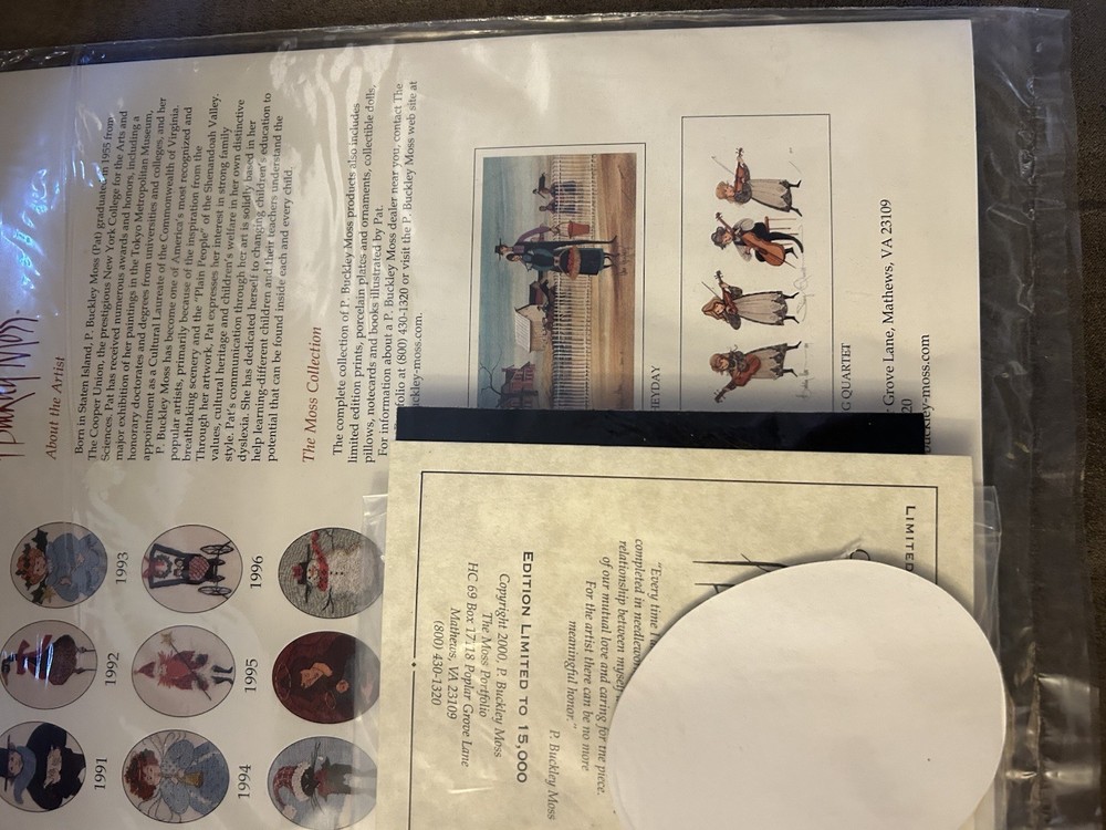 P.Buckley Moss Ornament