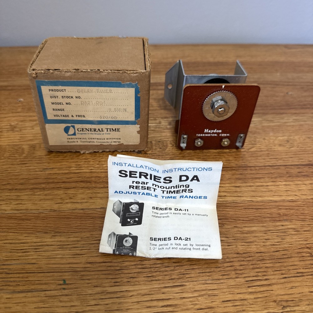 Haydon General Tim DA21-004 Adjustable Ranger Rear Mount Reset Timer New