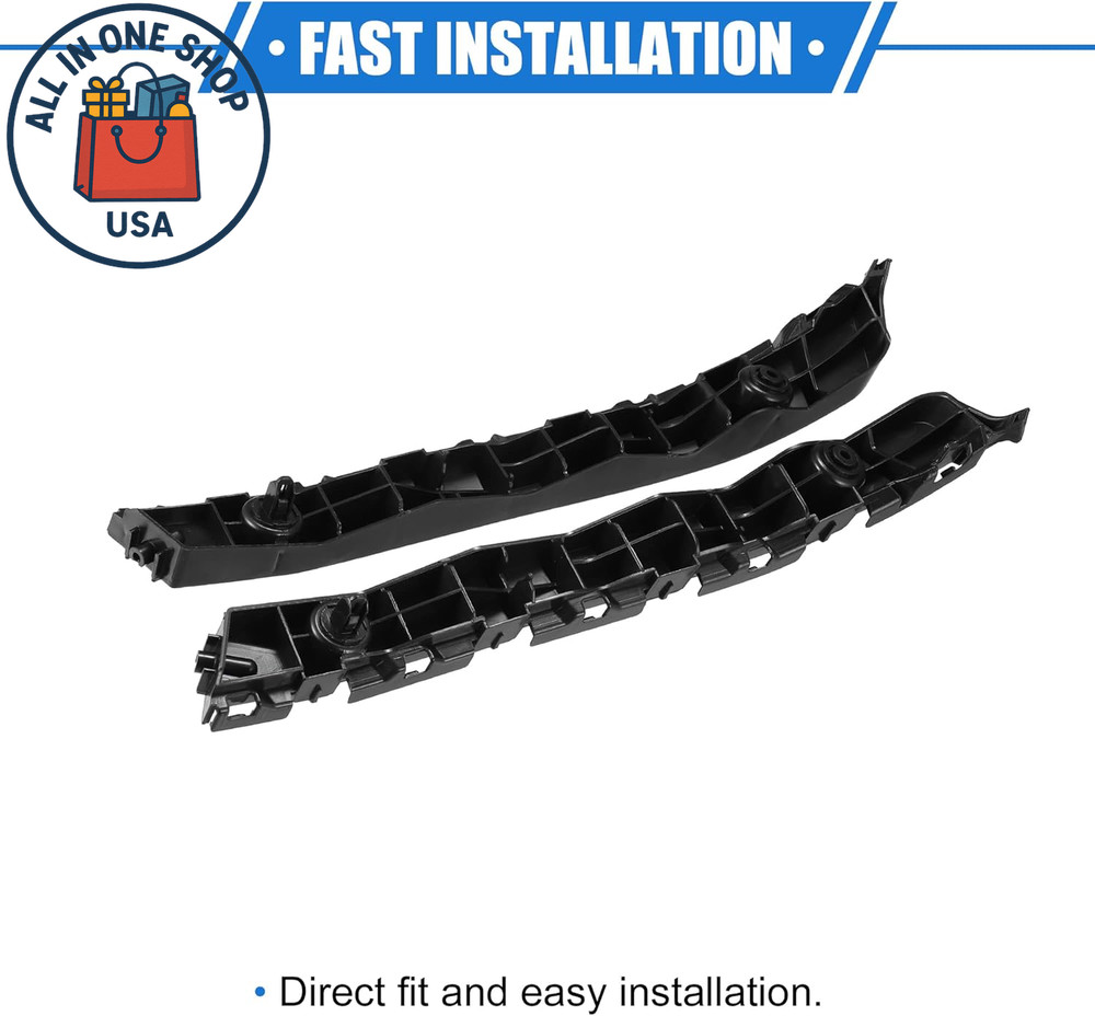 Front Bumper Brackets Support Fender Cover Left Right Side Replacement