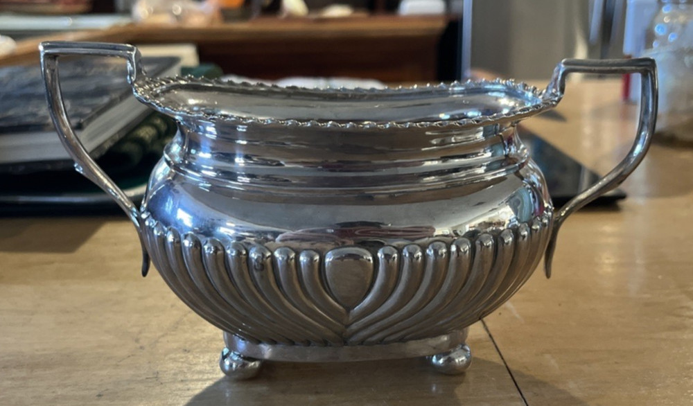 4 Pc 19th C. Sheffield Silver Plate Tea And Coffee Set