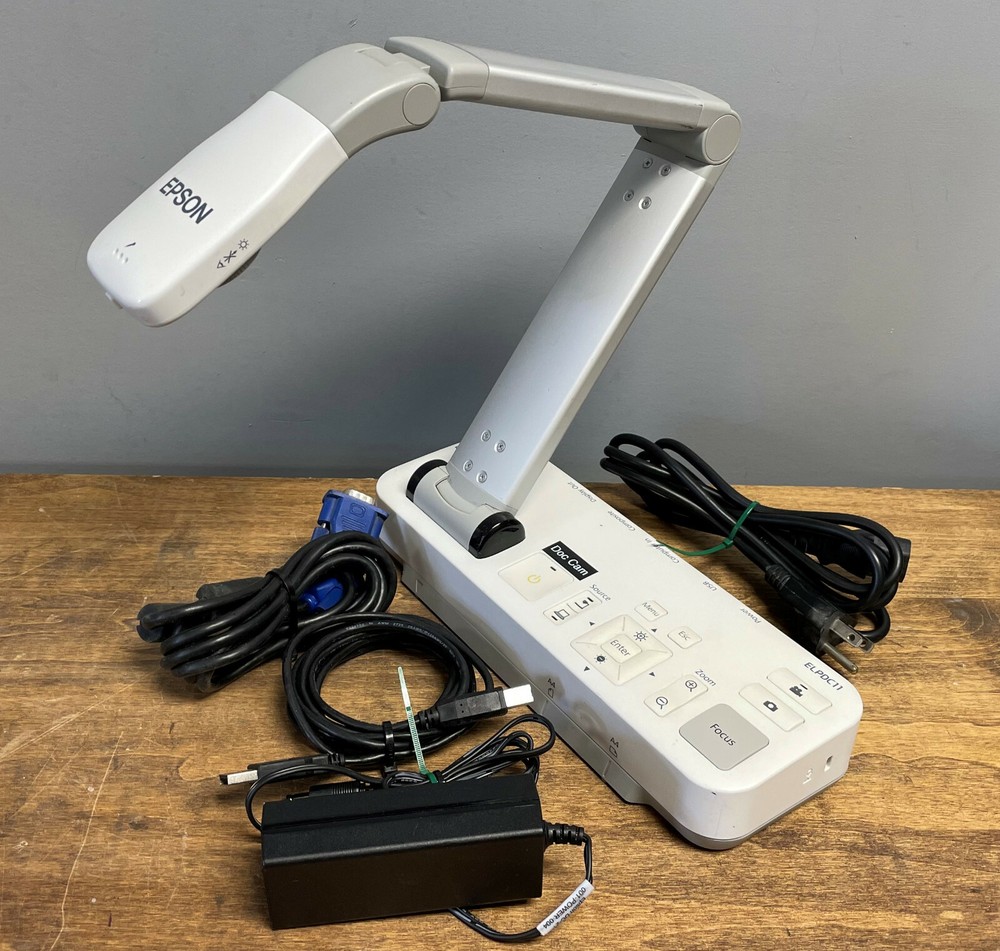 EPSON ELPDC11 Presenter Document Camera VGA Out