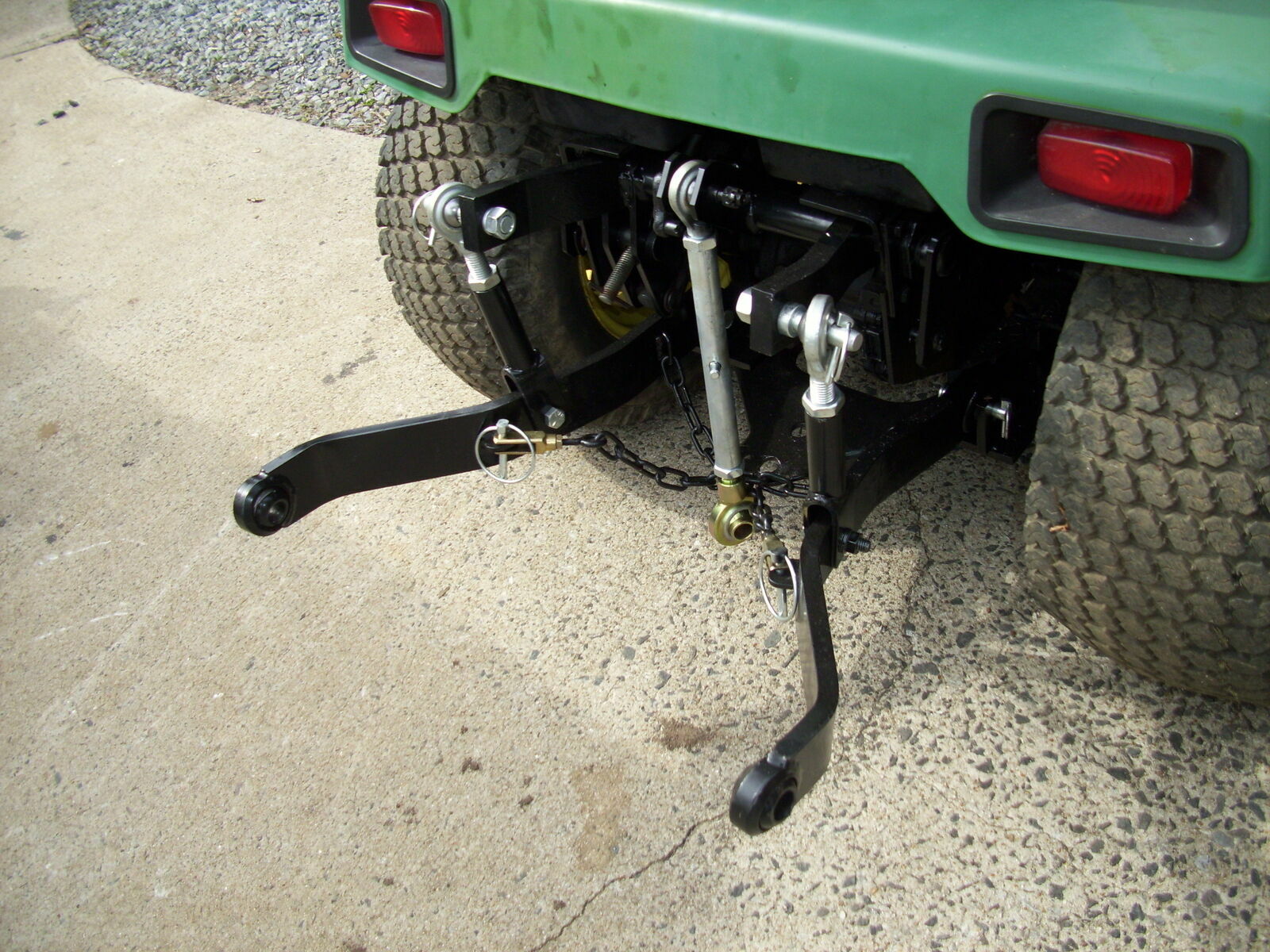 For John Deere 316 318 322 330 332 420 430 Powder Coated 3 Point Rear Hitch Kit