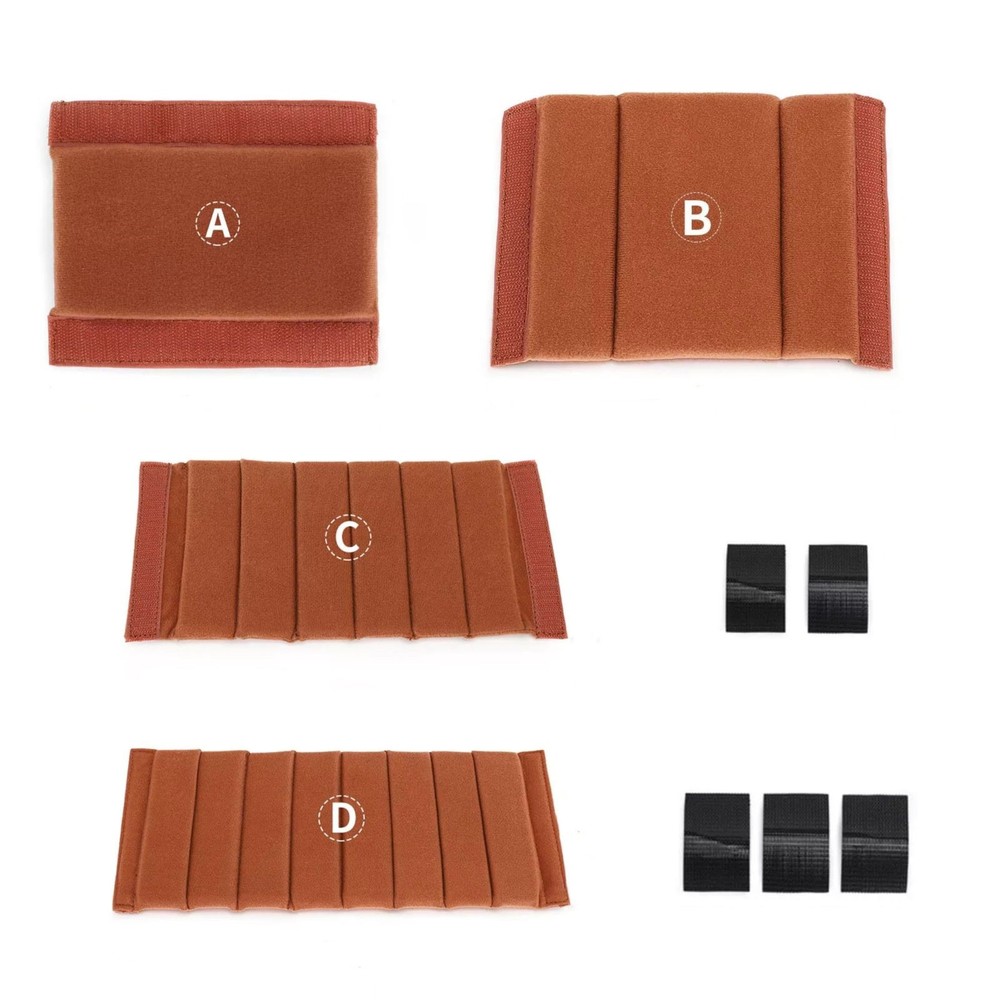 4PCS Camera Bag Case Camera Lens Insert Partition Divider Protection Pad