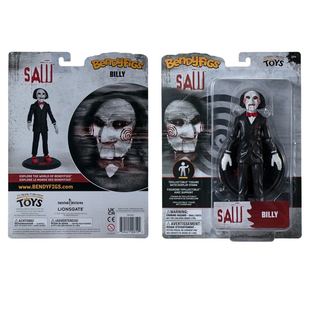 BendyFigs Saw™ Billy Small, Black