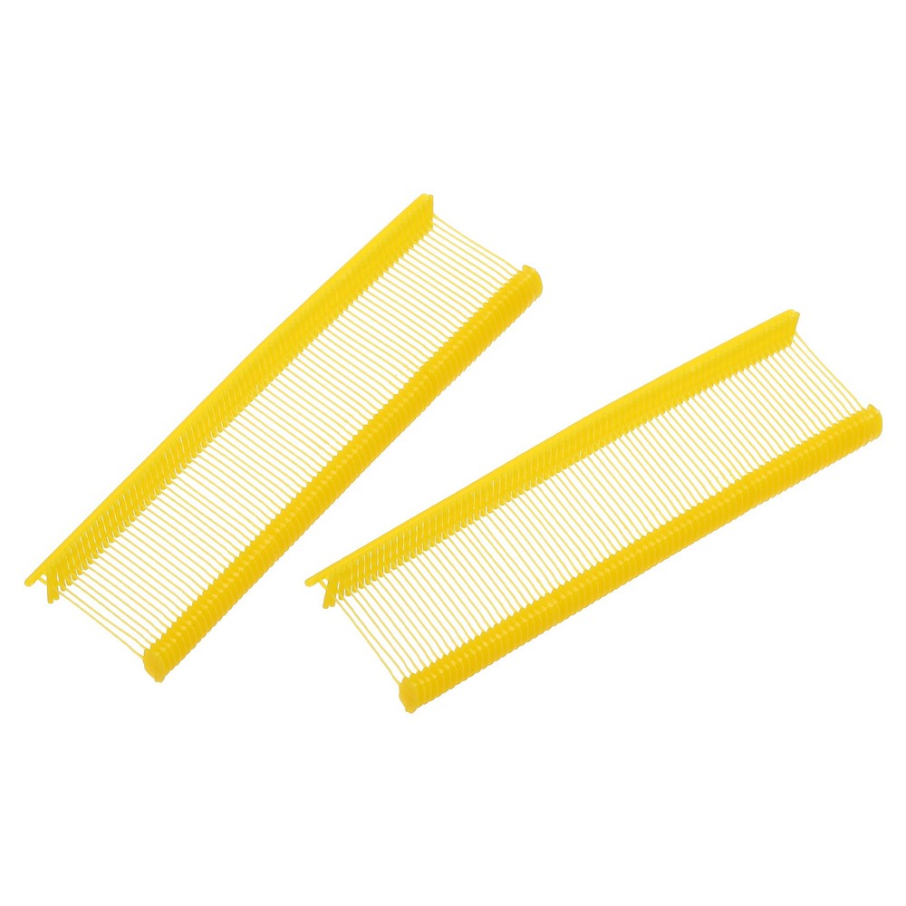 2000pcs Standard Tagging Barb Fasteners 1" Yellow Tagging Gun Refill Fasteners