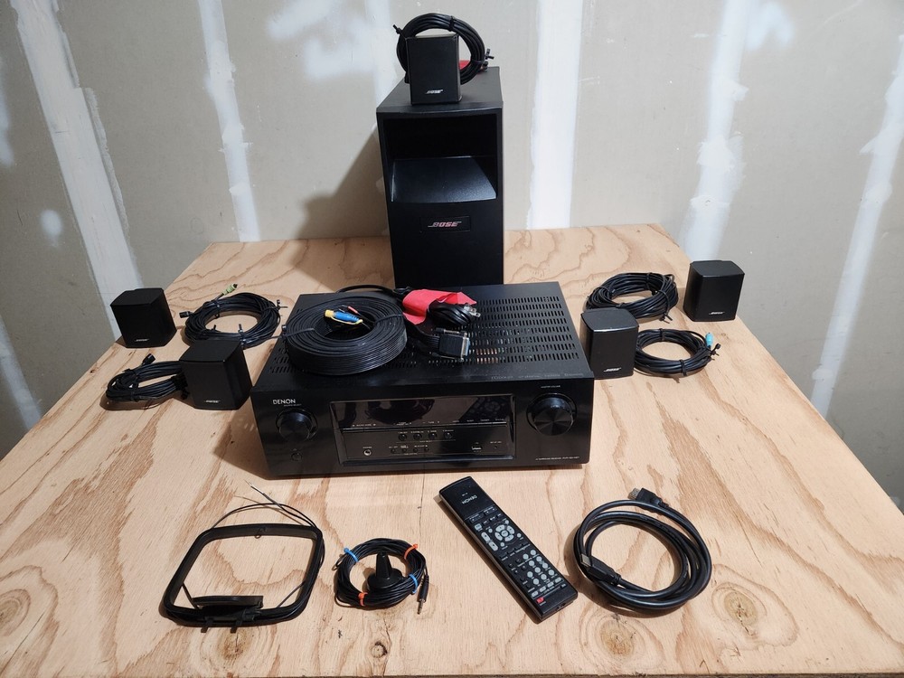 Denon & Bose home theater system