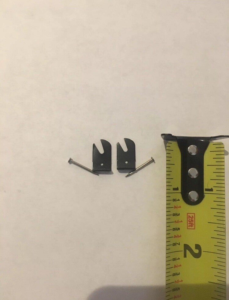 Cuckoo Clock Parts- Bracket Topper - Nails