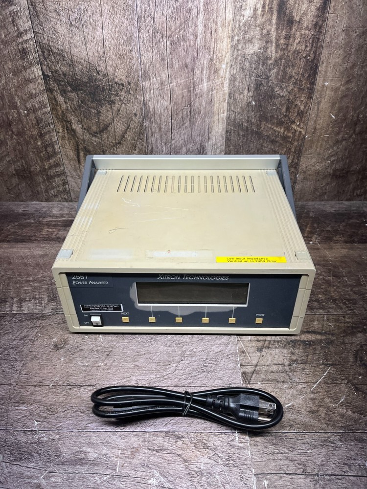 Xitron Technologies 2551 Single Phase General Purpose Power Analyser