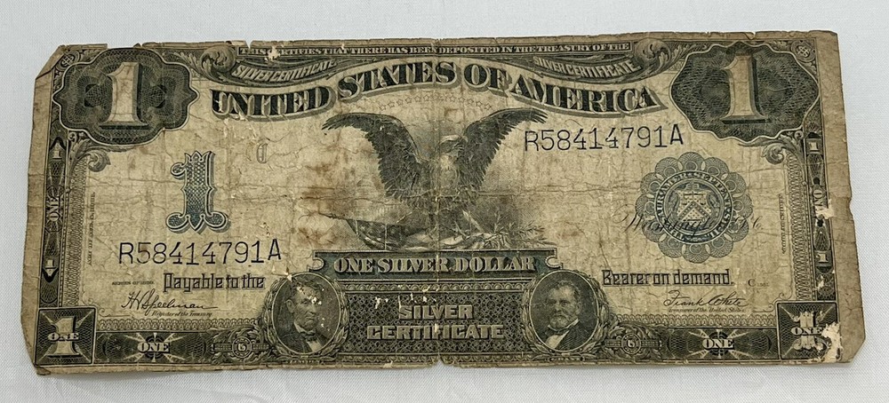 1899 Black Eagle One Dollar Silver Certificate