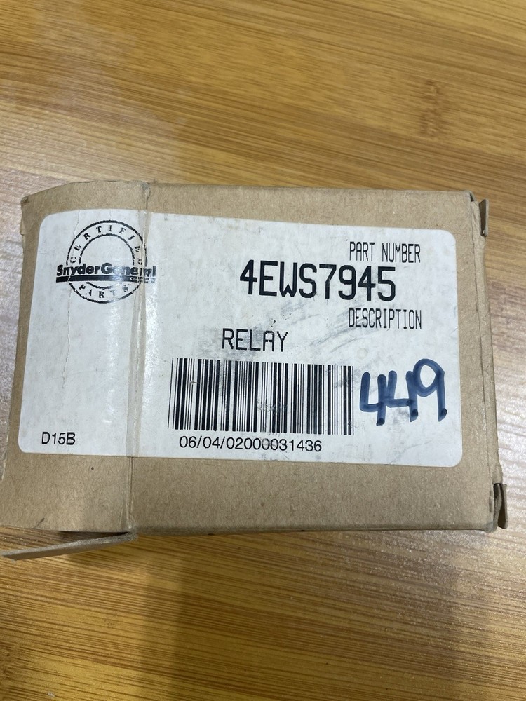 NEW ROBERTSHAW COMPRESSOR PROTECTOR