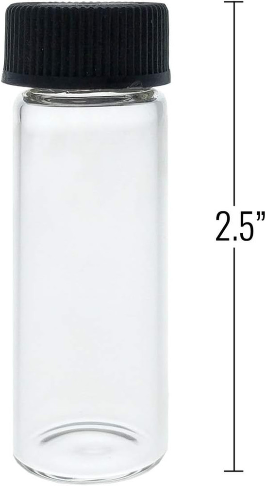 Glass Vials 144 Pack Storage