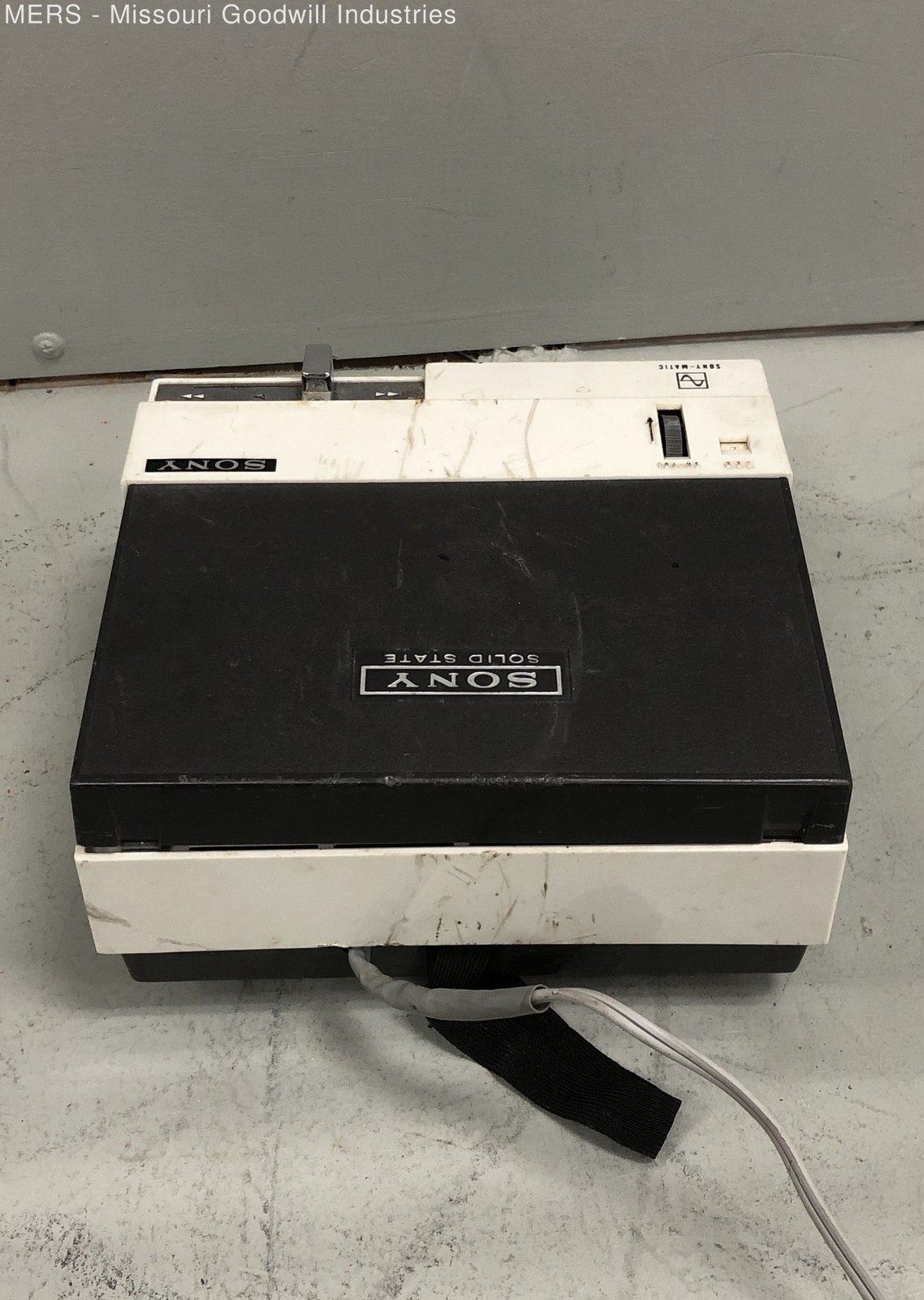 Vintage Sony TC-123 Tapecorder