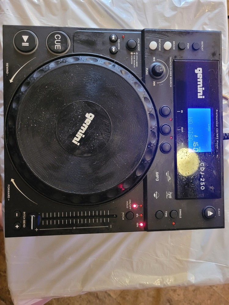 GEMINI CDJ-250PROFESSIONAL MP3/CD PLAYER