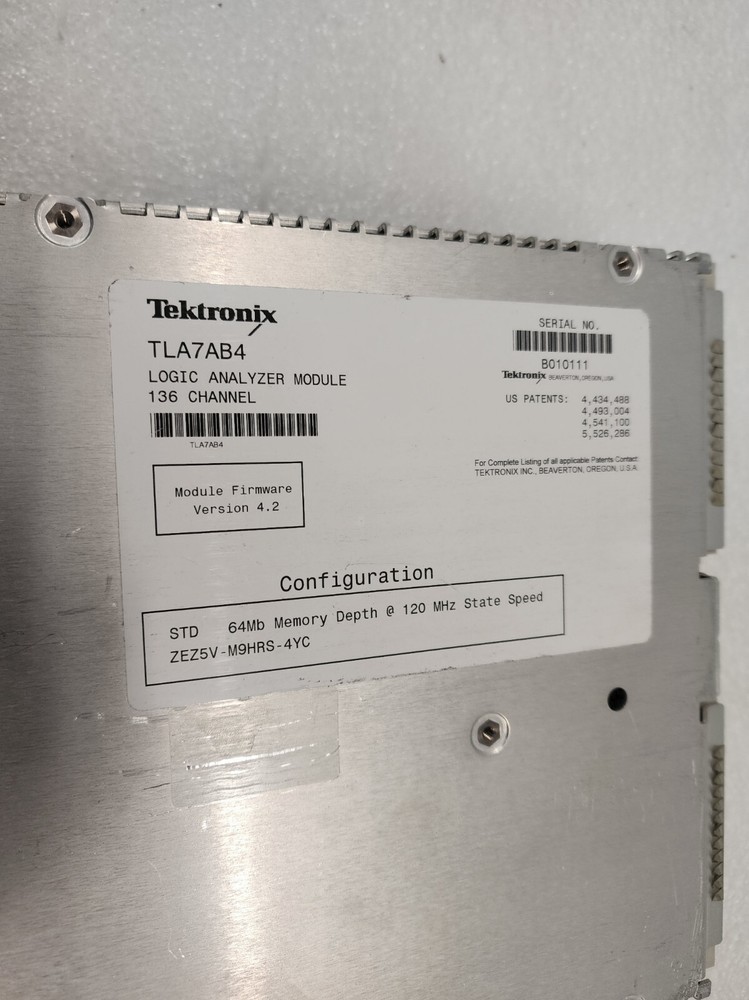 Tektronix TLA7AB4 136 Channel Logic Analyzer Module Unit 2