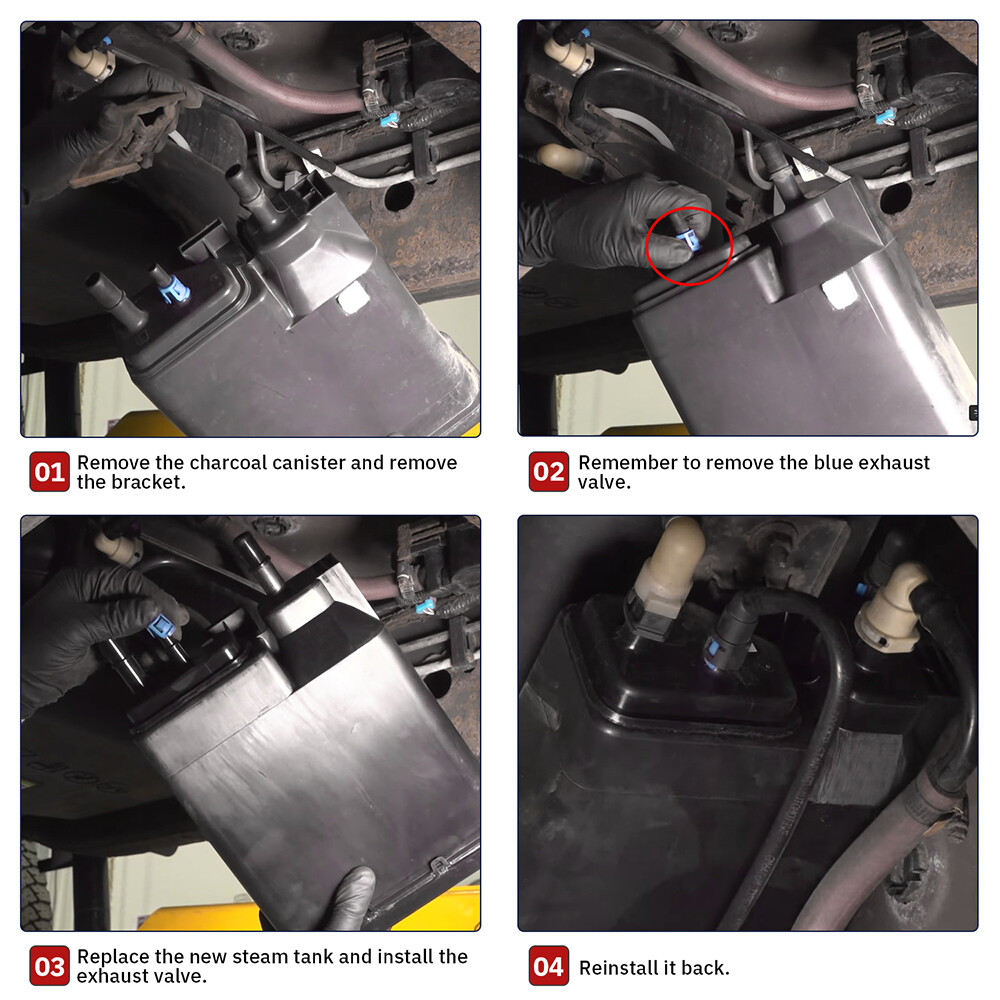 15137021 EVAP VAPOR EMISSIONS CHARCOAL CANISTER FOR 2004-19 CHEVY SILVERADO