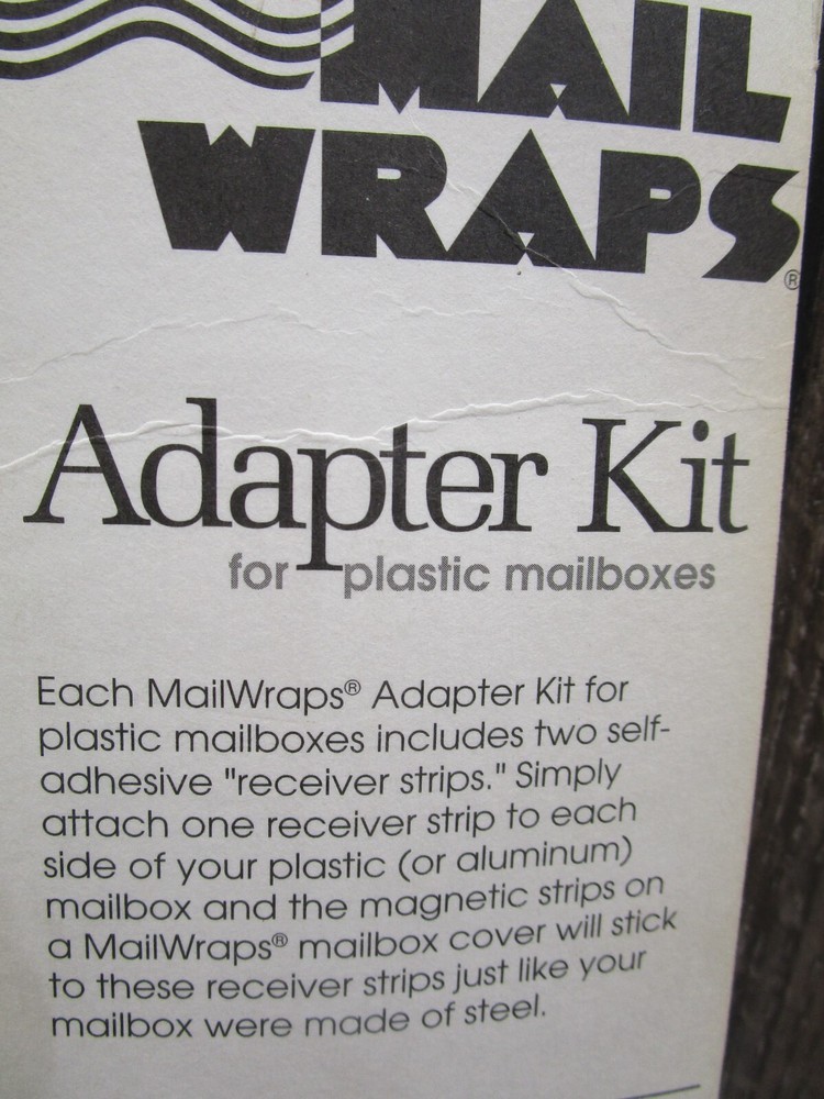 Mail Wraps Adapter Kit For Plastic Mailboxes