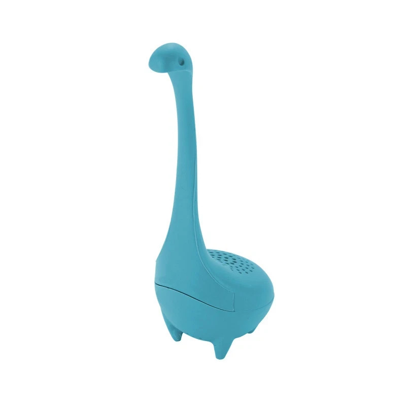 2 Pack Cute Tea Infuser Turquoise Long Handle Steeper Diffuser Silicone New US