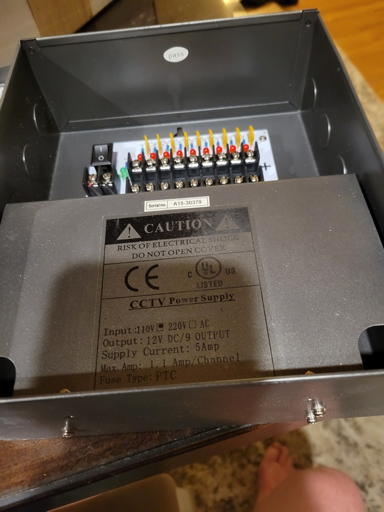 CCTV Power Supply Luxon DC 9