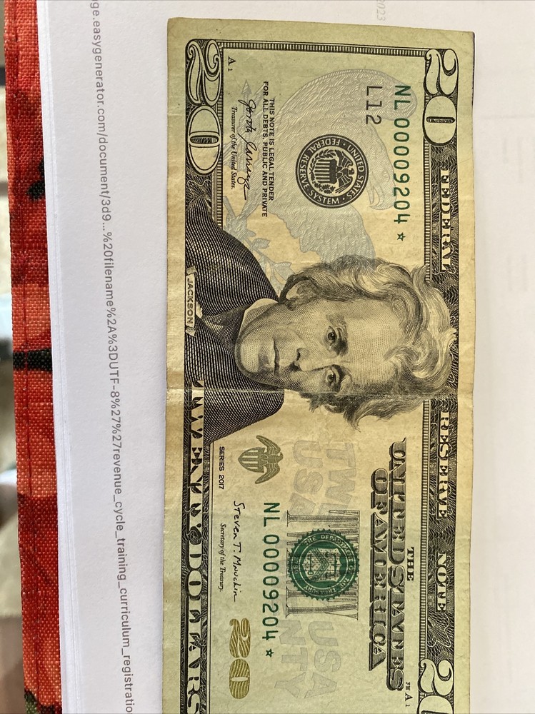 Star Notes with Low serial number￼ Good Condition ￼