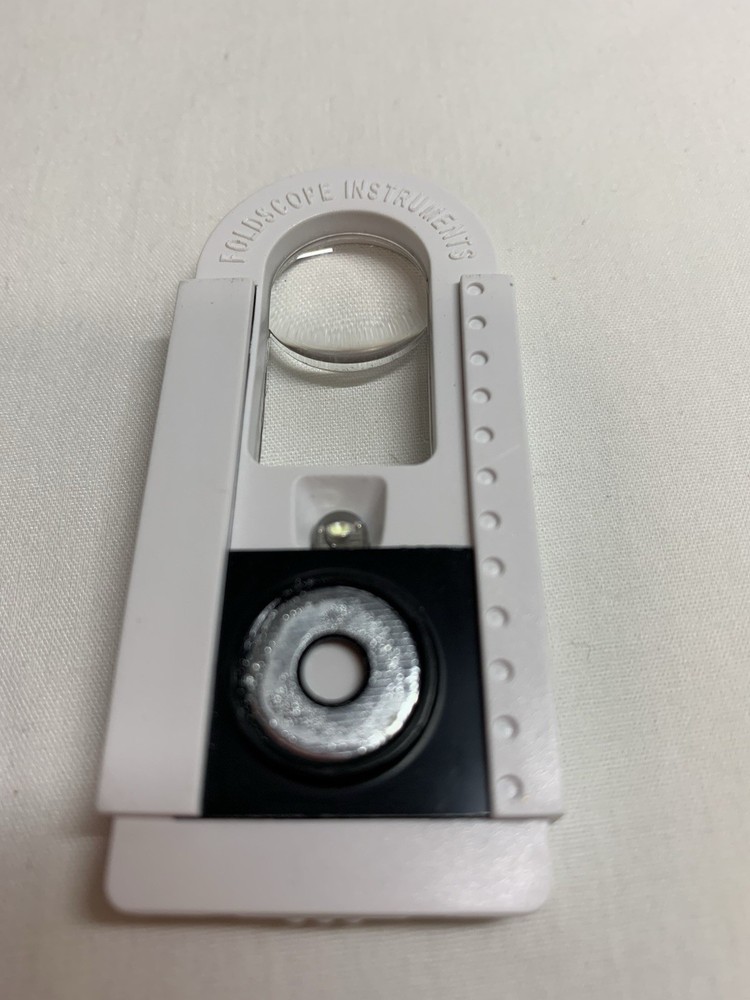 Foldscope LED Light Magnifier 3X/10X Magnification With Replaceable Batteries